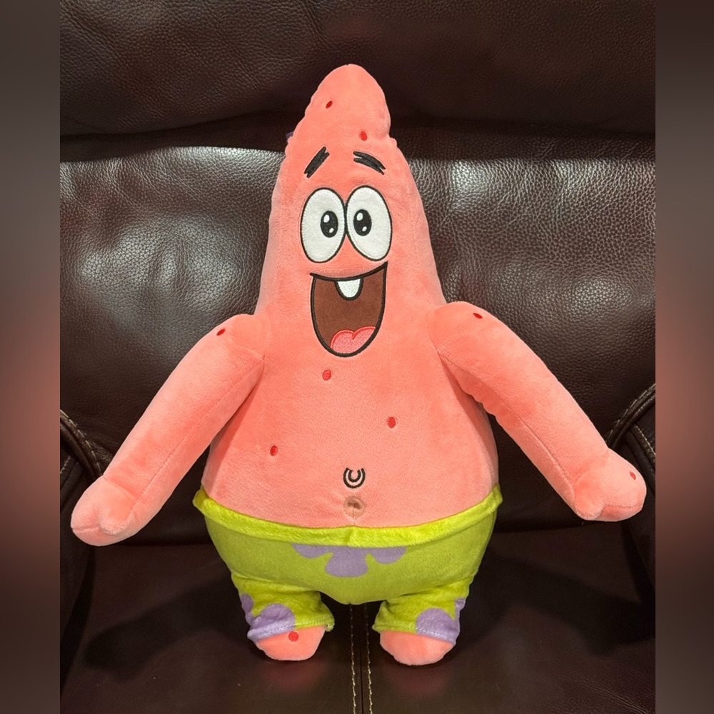 SpongeBob SquarePants Patrick Star plush backpack
